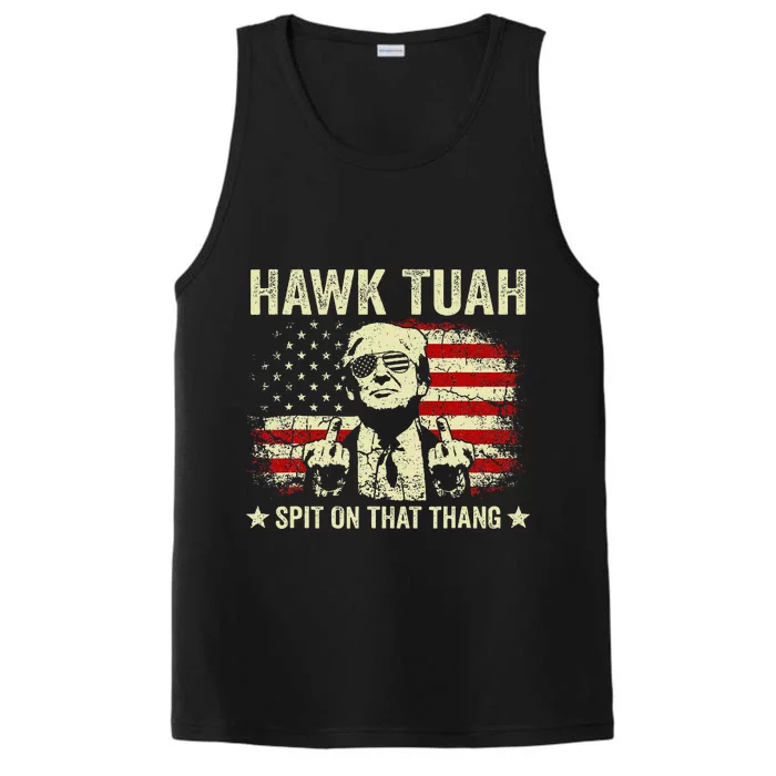 Trump Goat Republican Conservative Gift Trump 2024 Performance Tank