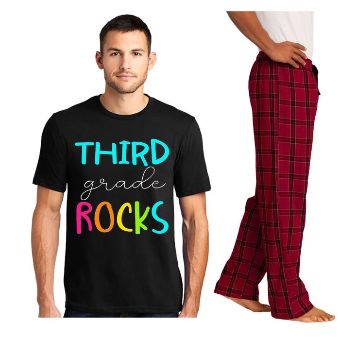 Third Grade Rocks Team 3rd Grade Teacher Pajama Set