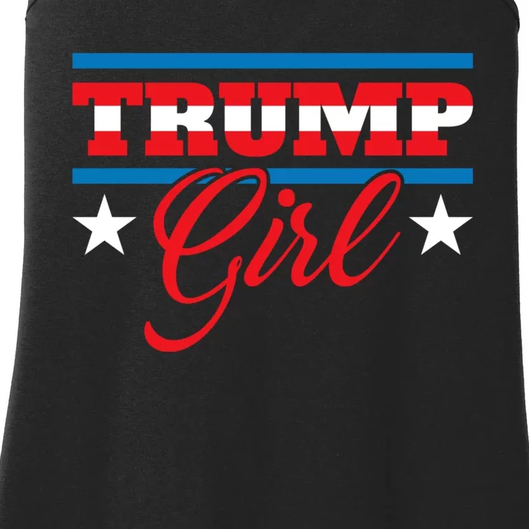 Trump Girl Reelect Donald Trump 2020 45 Pro Trump Gift Ladies Essential Tank