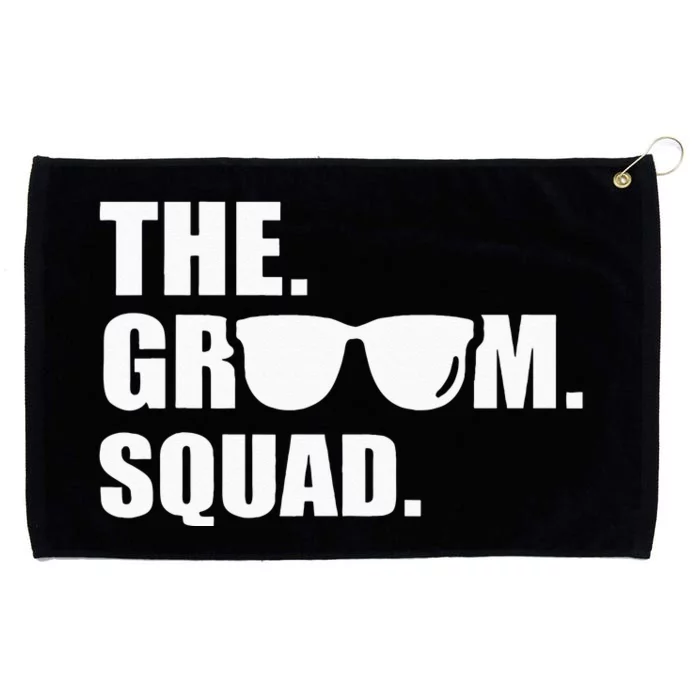 The Groom Squad Bachelor Party Grommeted Golf Towel