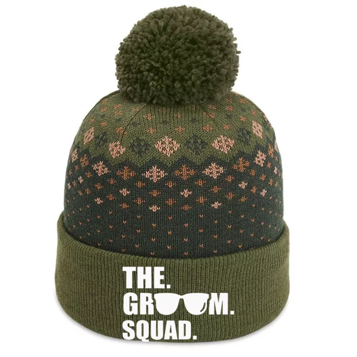 The Groom Squad Bachelor Party The Baniff Cuffed Pom Beanie