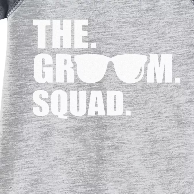 The Groom Squad Bachelor Party Infant Baby Jersey Bodysuit