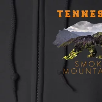 Tennessee Great Smoky Mountains Full Zip Hoodie