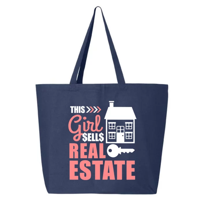 This Girl Sells Real Estate Real Estate Agent 25L Jumbo Tote