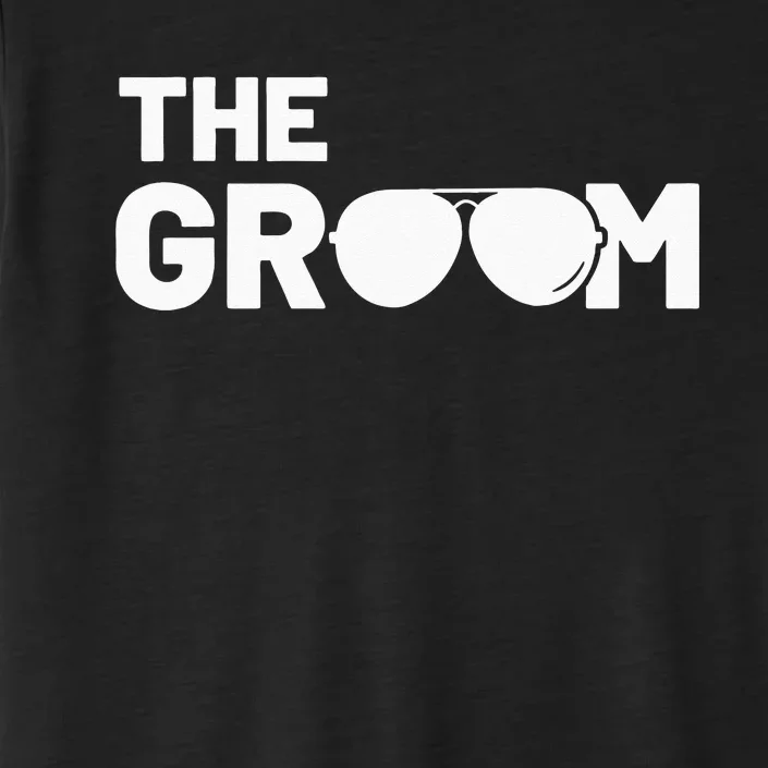 The Groom Squat Bachelor Supplies Party Wedding ChromaSoft Performance T-Shirt