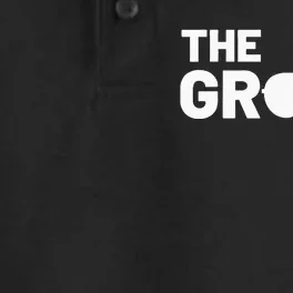 The Groom Squat Bachelor Supplies Party Wedding Dry Zone Grid Performance Polo