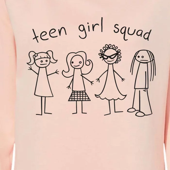 Teen Girl Squad Womens California Wash Sweatshirt