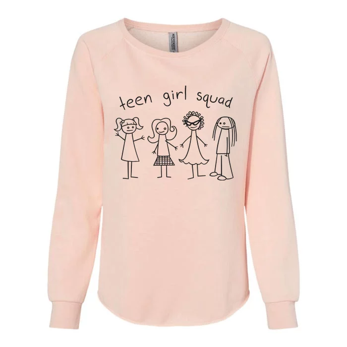 Teen Girl Squad Womens California Wash Sweatshirt