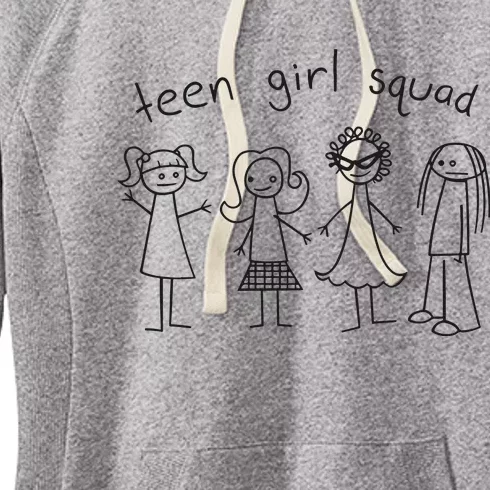 Teen Girl Squad Women's Fleece Hoodie