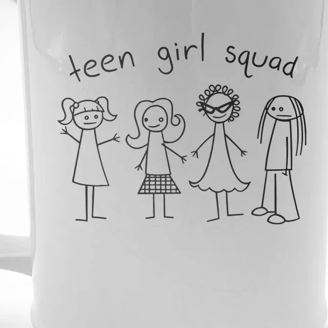 Teen Girl Squad Front & Back Beer Stein