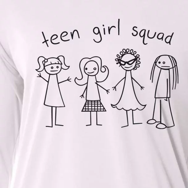 Teen Girl Squad Cooling Performance Long Sleeve Crew