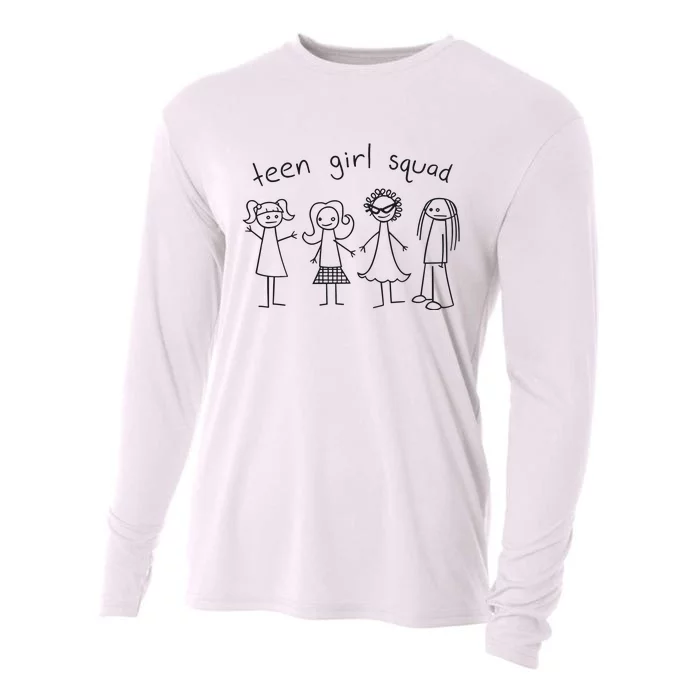 Teen Girl Squad Cooling Performance Long Sleeve Crew