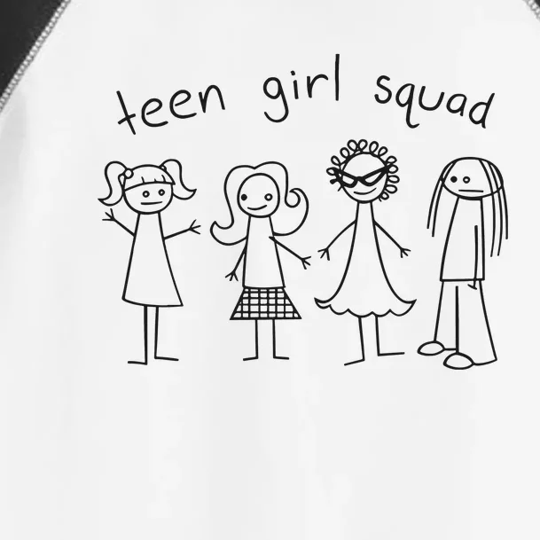 Teen Girl Squad Toddler Fine Jersey T-Shirt