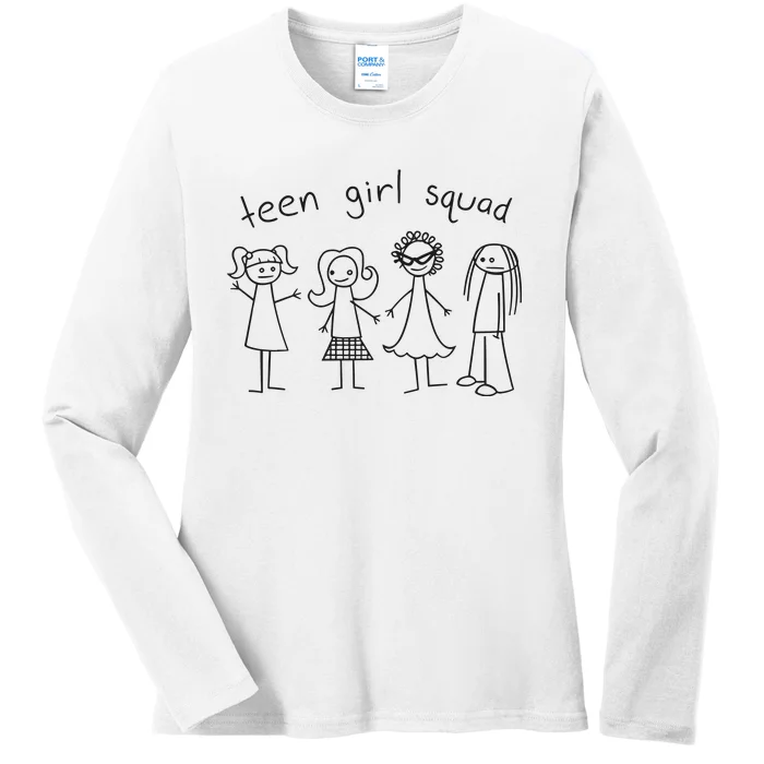 Teen Girl Squad Ladies Long Sleeve Shirt