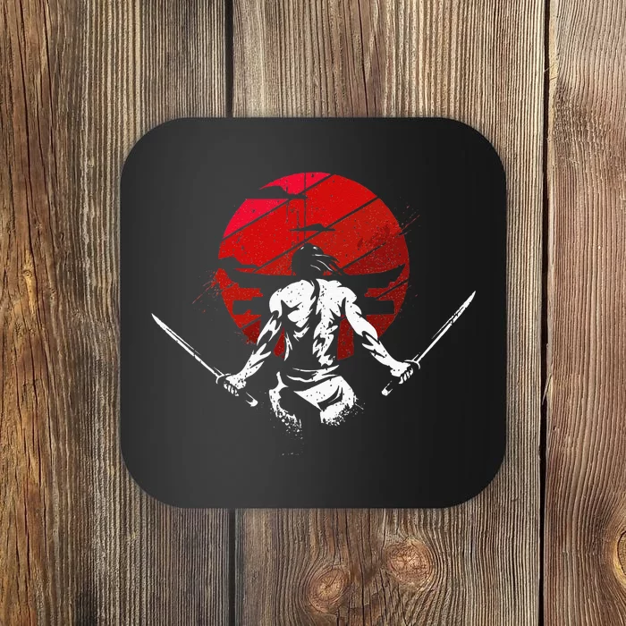 The Ghost Samurai Warrior Sword Anime Manga Lover Coaster