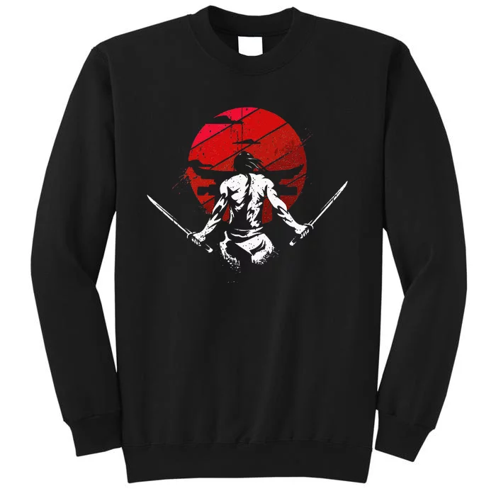 The Ghost Samurai Warrior Sword Anime Manga Lover Tall Sweatshirt