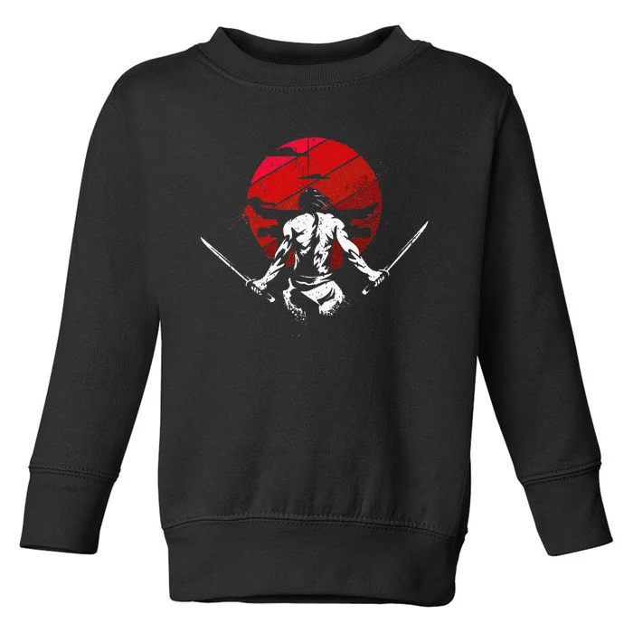 The Ghost Samurai Warrior Sword Anime Manga Lover Toddler Sweatshirt