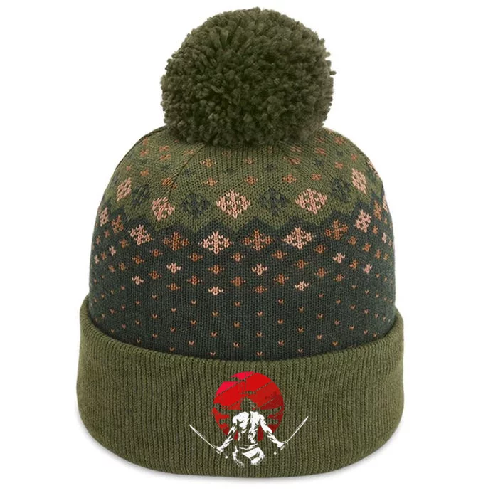 The Ghost Samurai Warrior Sword Anime Manga Lover The Baniff Cuffed Pom Beanie