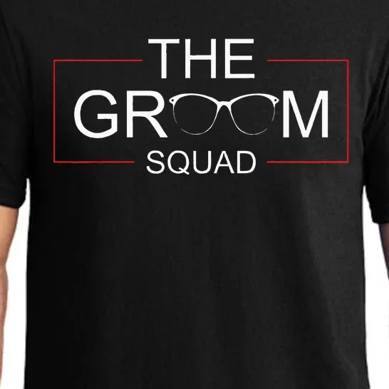 The Groom Squad Bachelor Party Wedding Sunglasses Grooms Pajama Set