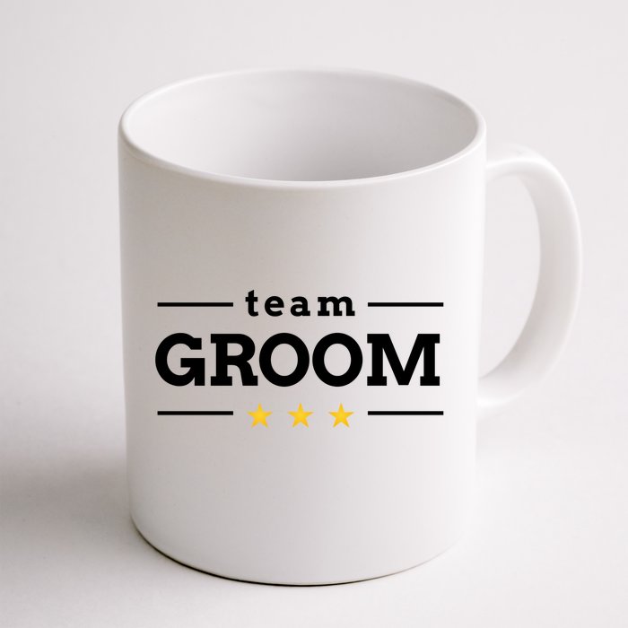 Team Groom Star Front & Back Coffee Mug