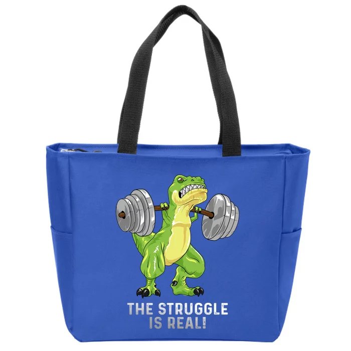 Tgreat Giftrex Squacool Gift Powerlifter Bodybuilding Squatting Gym Cute Gift Zip Tote Bag