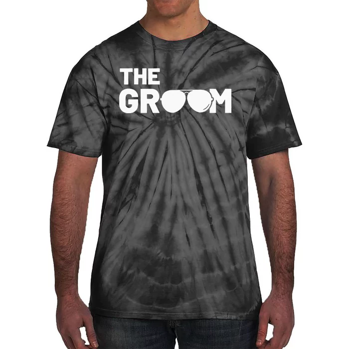 The Groom Squat Bachelor Supplies Party Wedding Tie-Dye T-Shirt