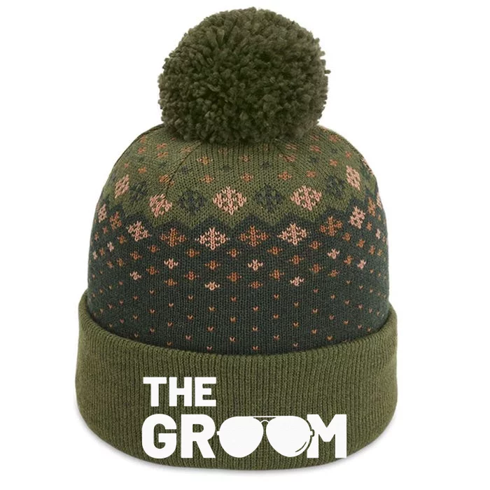 The Groom Squat Bachelor Supplies Party Wedding The Baniff Cuffed Pom Beanie