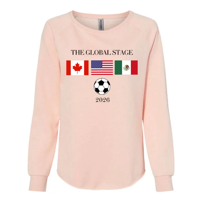 The Global Stage 2026 Womens California Wash Sweatshirt