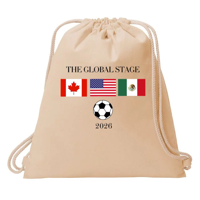 The Global Stage 2026 Drawstring Bag