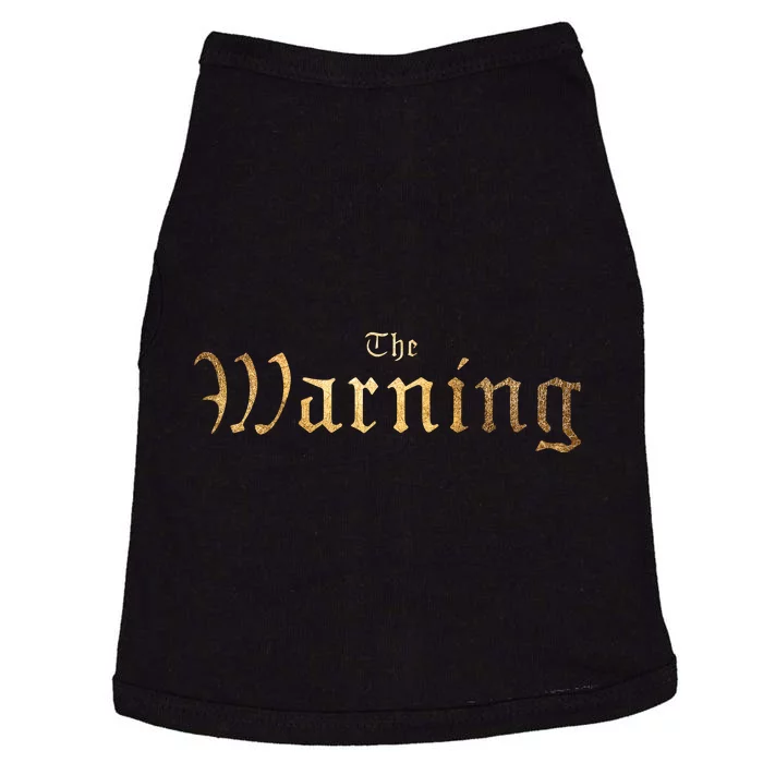 The G.O.D.Z.I.L.L.A Sushi Barthe Warning Doggie Tank