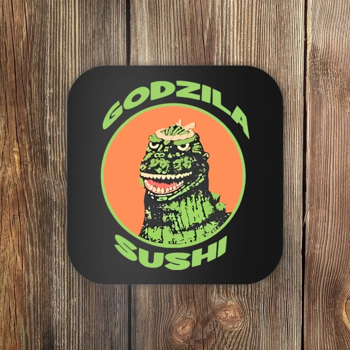 The G.O.D.Z.I.L.L.A Sushi Bar Coaster