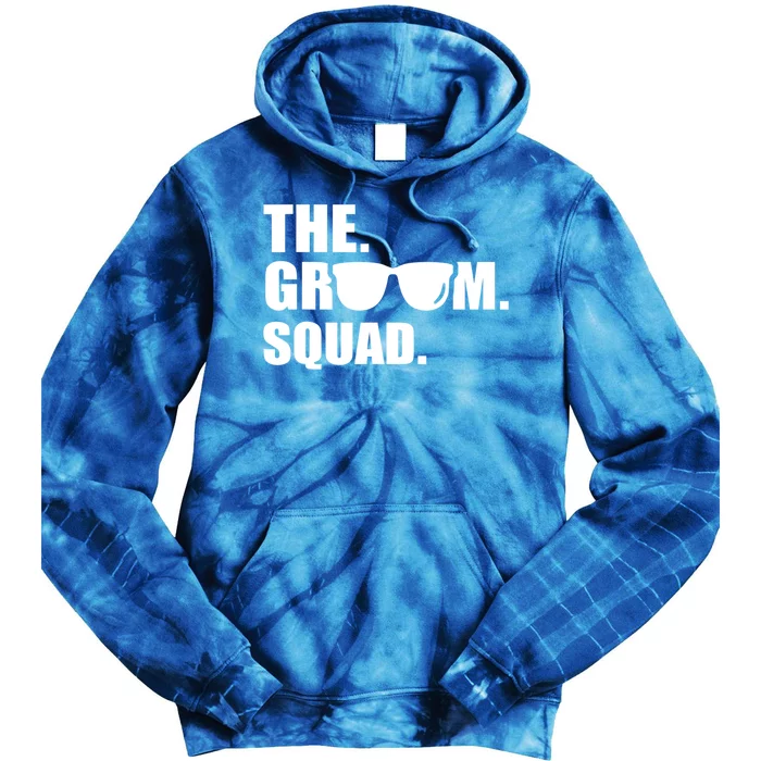 The Groom Squad Bachelor Party Great Gift Tie Dye Hoodie