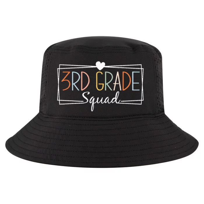 Third Grade Squad Teachers 3rd Grade Back to School Cool Comfort Performance Bucket Hat