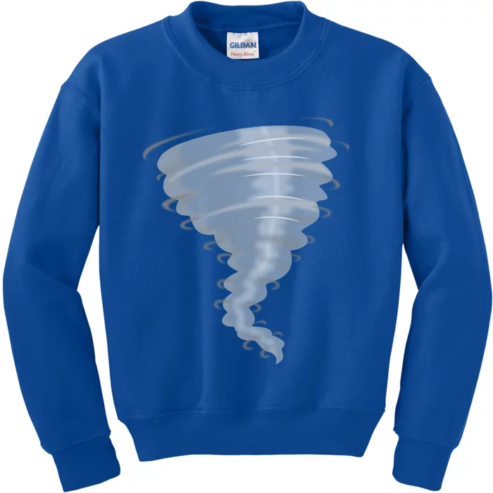 Tornado Gift Storm Chaser Gift Scary Weather Hurricane Great Gift Kids Sweatshirt