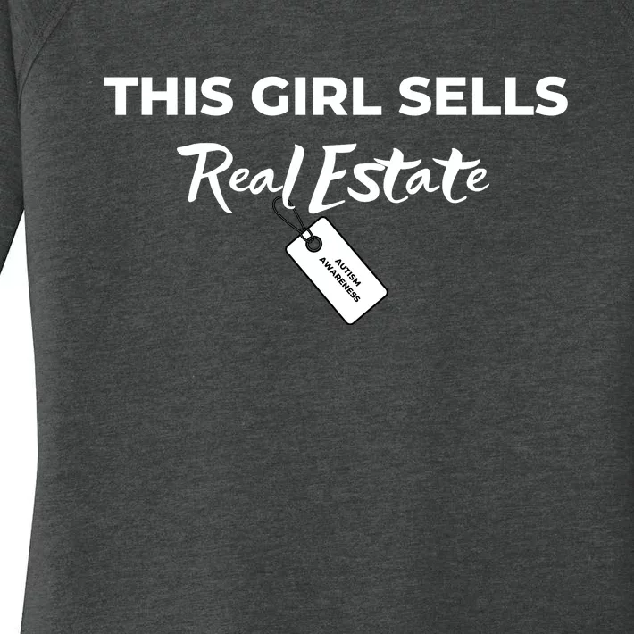 This Girl Sells Real Estate Women's Perfect Tri Tunic Long Sleeve Shirt