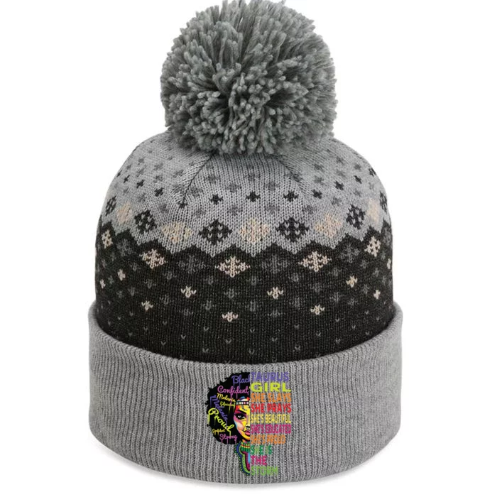 Taurus Girl She Slays Prays February May Birthday Gift The Baniff Cuffed Pom Beanie