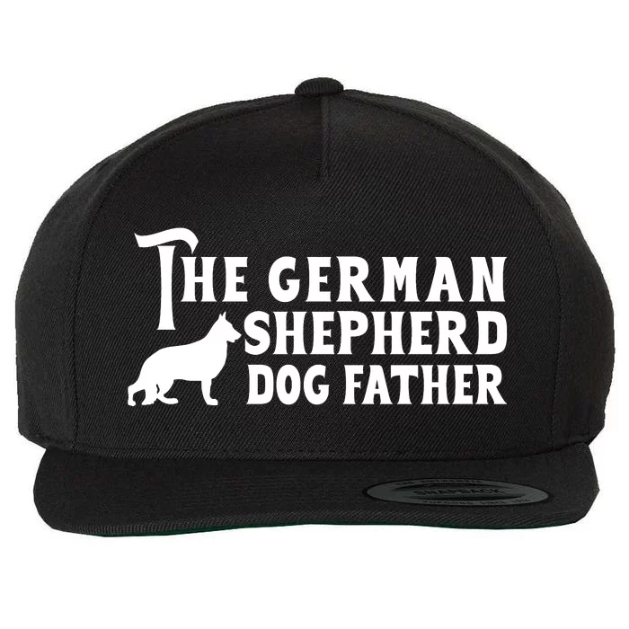 The German Shepherd Dog Father Wool Snapback Cap