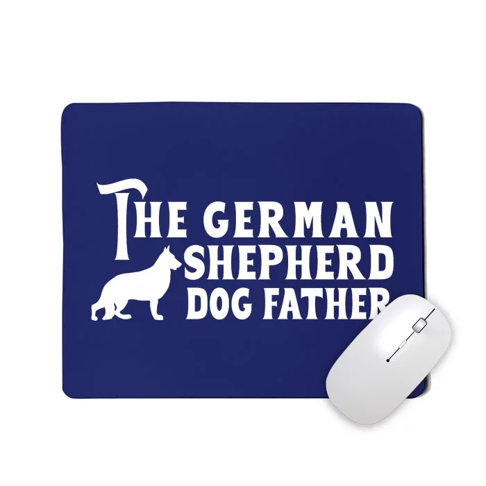 The German Shepherd Dog Father Mousepad