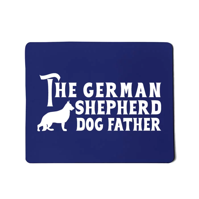 The German Shepherd Dog Father Mousepad