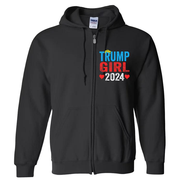 Trump Getting Shot 2024 Full Zip Hoodie