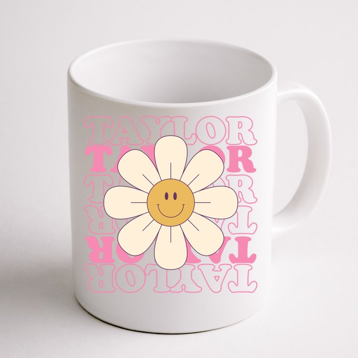 Taylor Groovy Sunflower Retro Front & Back Coffee Mug