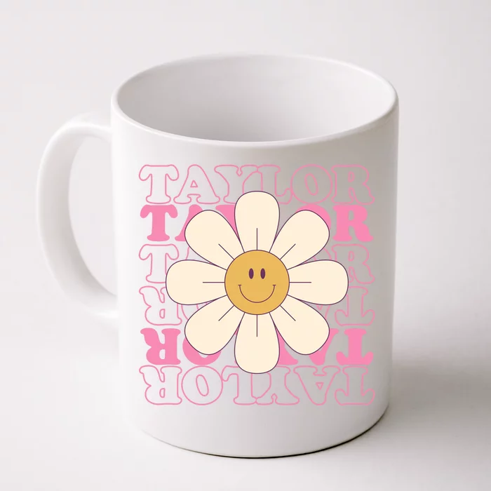 Taylor Groovy Sunflower Retro Front & Back Coffee Mug