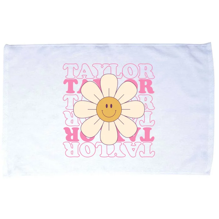 Taylor Groovy Sunflower Retro Microfiber Hand Towel