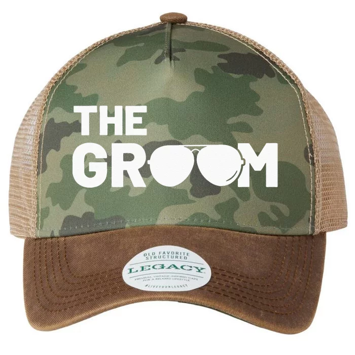 The Groom Squat Bachelor Supplies Party Wedding Legacy Tie Dye Trucker Hat