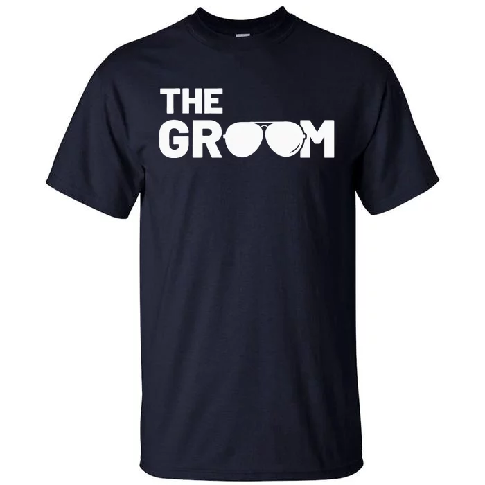 The Groom Squat Bachelor Supplies Party Wedding Tall T-Shirt