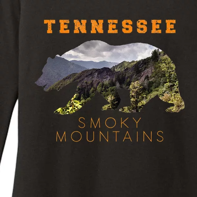 Tennessee Great Smoky Mountains Womens CVC Long Sleeve Shirt