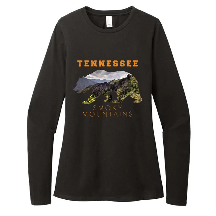 Tennessee Great Smoky Mountains Womens CVC Long Sleeve Shirt