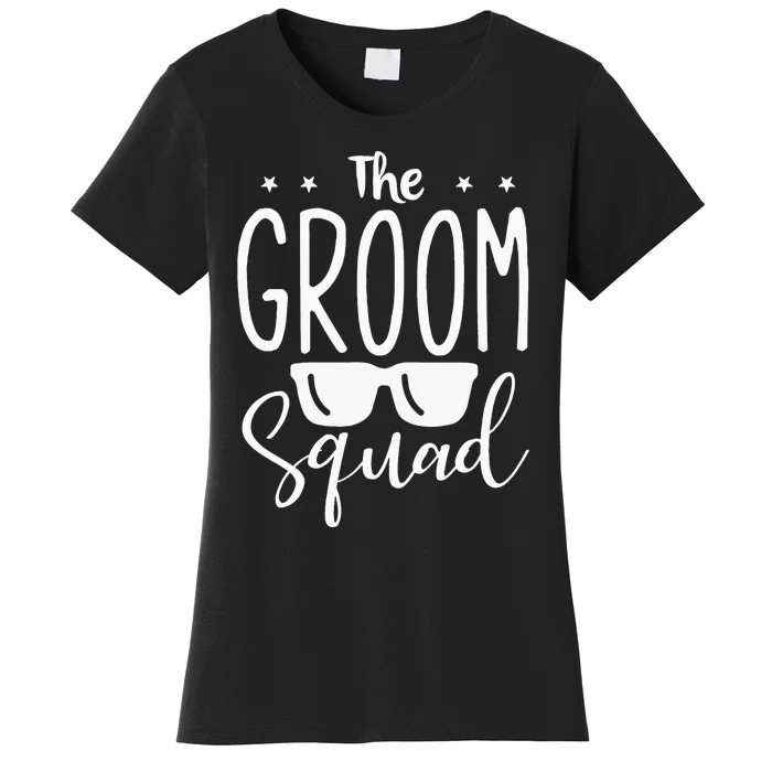 The Groom Squad Wedding Grooms Women's T-Shirt