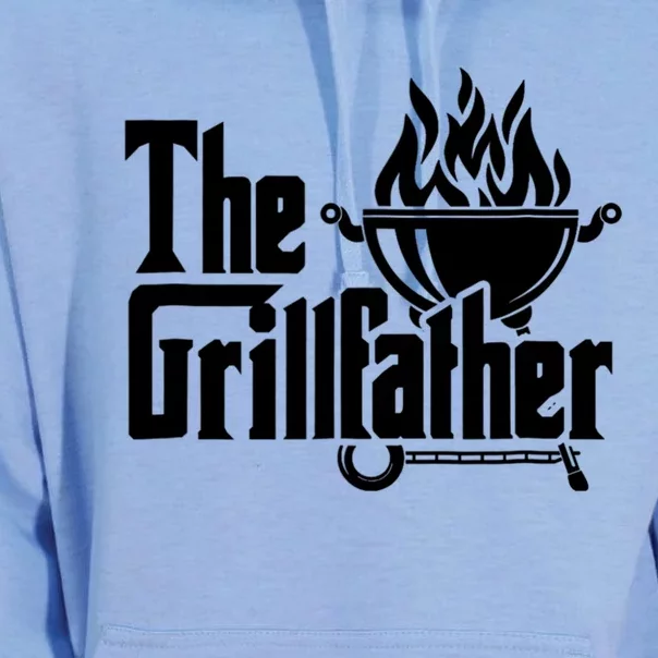 The Grillfather Tee Bbq Lover Summer Gift Unisex Surf Hoodie