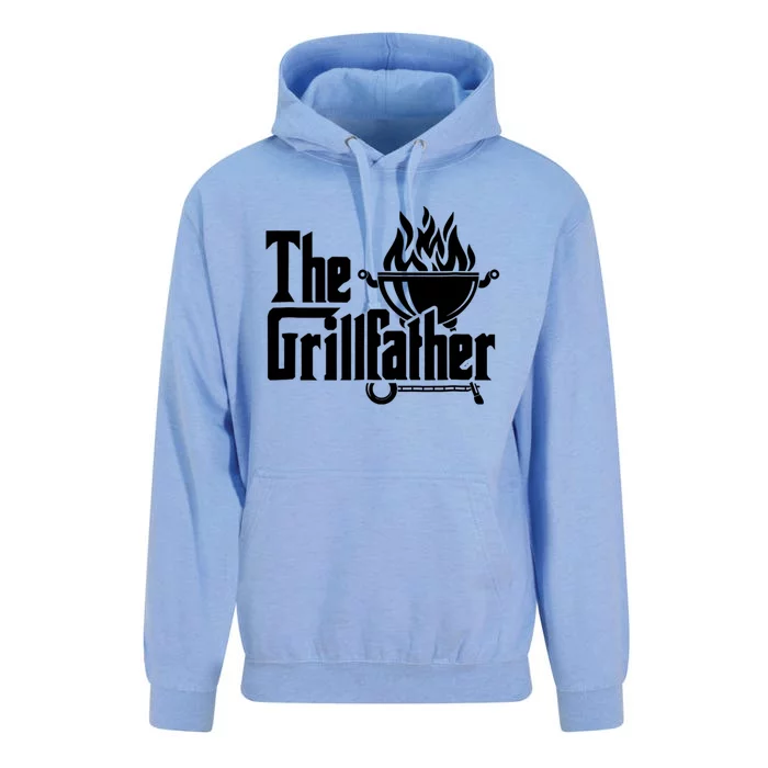 The Grillfather Tee Bbq Lover Summer Gift Unisex Surf Hoodie